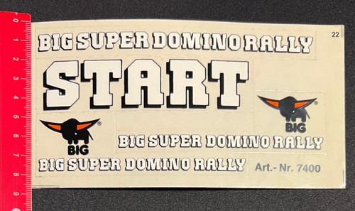 Big super domino rally alter - rally,