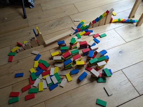 Spielzeug pure wooden domino - spielzeug,